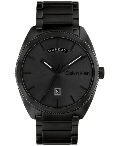 【送料無料】 カルバンクライン メンズ 腕時計 アクセサリー Men's Progress Black Stainless Steel Bracelet Watch 42mm Black 【送料無料】 カルバンクライン メンズ 腕時計 アクセサリー Men's Progress Black Stainless Steel Bracelet Watch 42mm Black