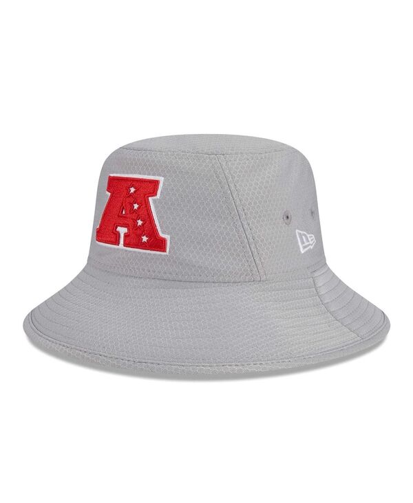 【送料無料】 ニューエラ メンズ 帽子 アクセサリー Men's Gray Las Vegas Raiders 2024 Pro Bowl Bucket Hat Gray 3