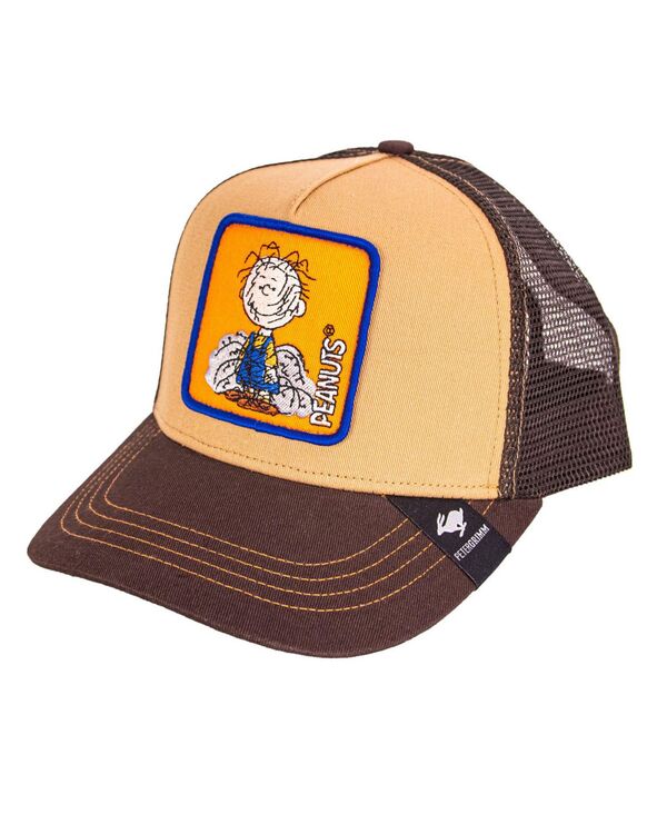 ピーターグリム 【送料無料】 ピーターグリム メンズ 帽子 アクセサリー Pig Pen Peanuts Trucker Hat Brown