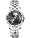 yz n~g Y rv ANZT[ Men's Swiss Automatic Jazzmaster Stainless Steel Bracelet Watch 40mm Silver