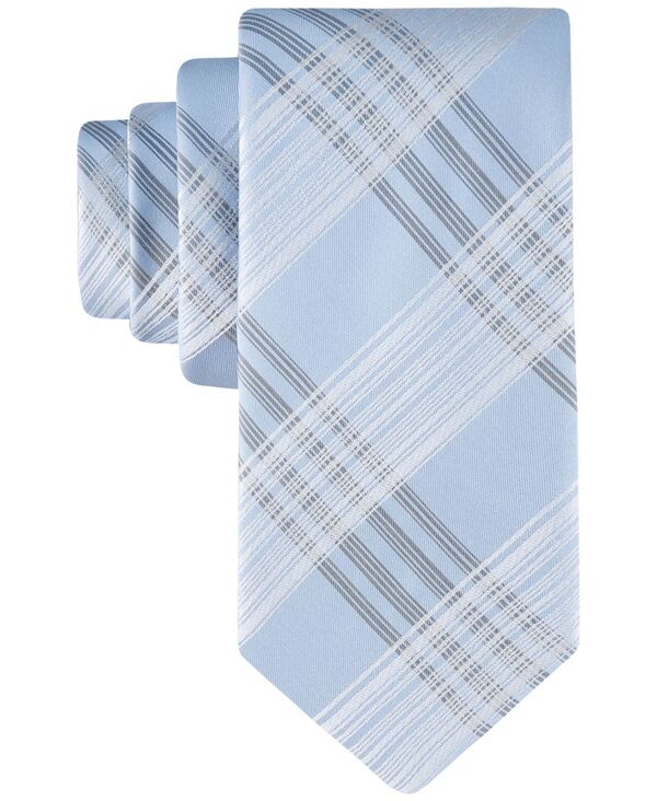 yz JoNC Y lN^C ANZT[ Men's Beldon Plaid Tie Blue