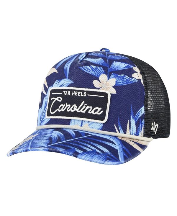 【送料無料】 47ブランド メンズ 帽子 アクセサリー Men's Navy North Carolina Tar Heels Tropicalia Hitch Adjustable Hat Navy
