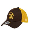 【送料無料】 ニューエラ メンズ 帽子 アクセサリー Men's Brown San Diego Padres Neo 39THIRTY Flex Hat Brown