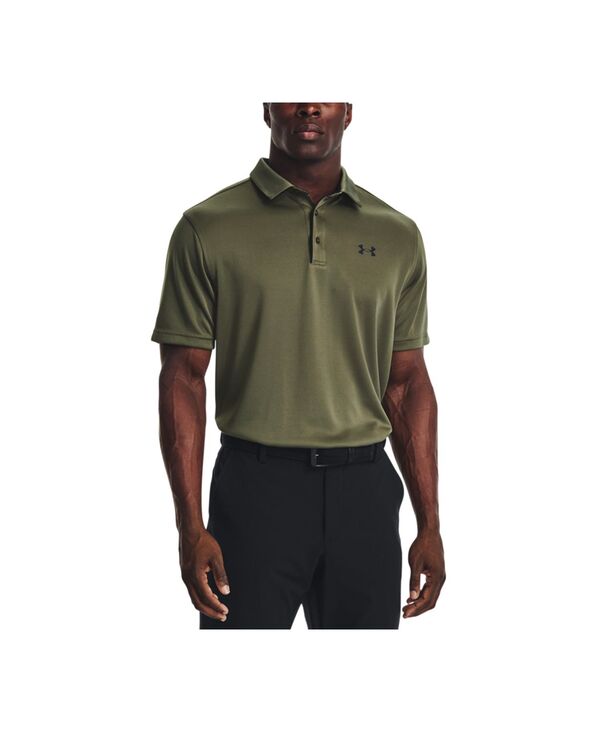  アンダーアーマー メンズ ポロシャツ トップス Men's Tech Polo T-Shirt Marine OD Green