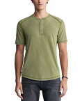 【送料無料】 バッファロー・デイビッド・ビトン メンズ シャツ トップス Men's Kitte Regular-Fit Textured Henley Sphagnum