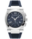 yz tFK Y rv ANZT[ Salvatore Men's Swiss Chronograph Blue Rubber Strap Watch 42mm Stainless