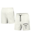 【送料無料】 ステイプル メンズ ハーフパンツ・ショーツ ボトムス Men's NBA x Cream Brooklyn Nets Heavyweight Fleece Shorts Cream