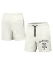 【送料無料】 ステイプル メンズ ハーフパンツ・ショーツ ボトムス Men's NBA x Cream Milwaukee Bucks Heavyweight Fleece Shorts Cream