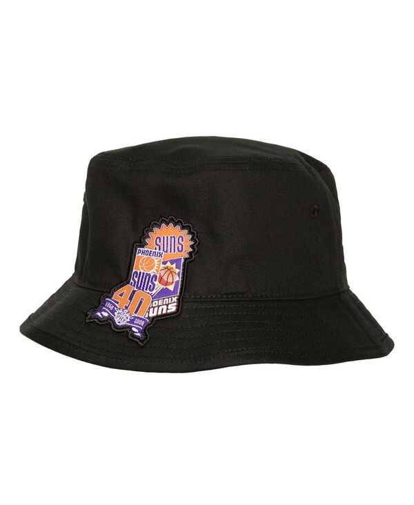 ミッチェル＆ネス 【送料無料】 ミッチェル&ネス メンズ 帽子 アクセサリー Men's Black Phoenix Suns 40th Anniversary Bucket Hat Black