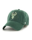 【送料無料】 47ブランド メンズ 帽子 アクセサリー Men's Hunter Green Milwaukee Bucks Classic Franchise Fitted Hat Hunter Green