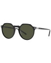 yz y\ Y TOXEACEFA ANZT[ Unisex Sunglasses PO3281S 52 Black