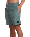 yz [J Y n[tpcEV[c  Men's Curren Print Boardshorts Jade