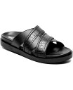 【送料無料】 ステイシーアダムス メンズ サンダル シューズ Men's Mondo Open Toe Slide Sandals Black