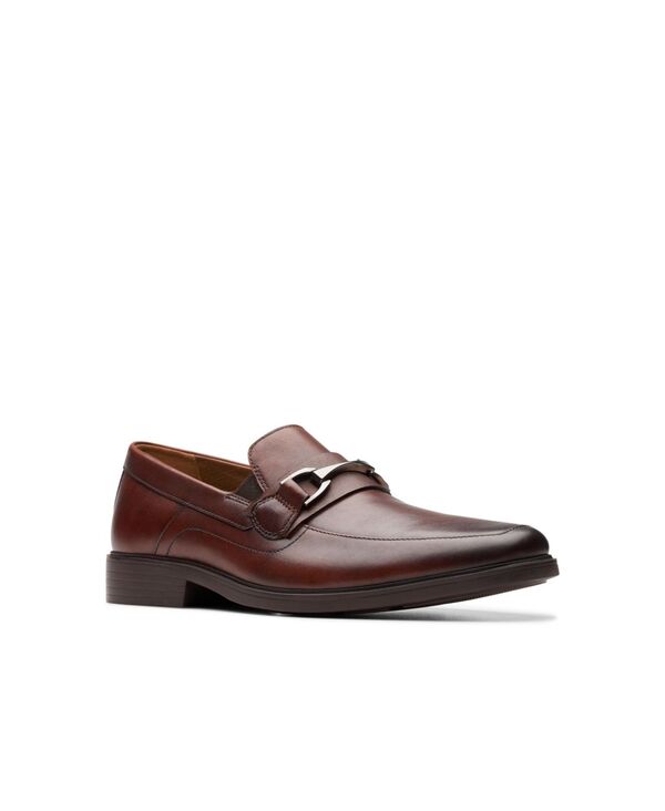 【送料無料】 クラークス メンズ スリッポン・ローファー シューズ Men's Collection Clarkslite Bit Slip On Loafers Mahogany Leather