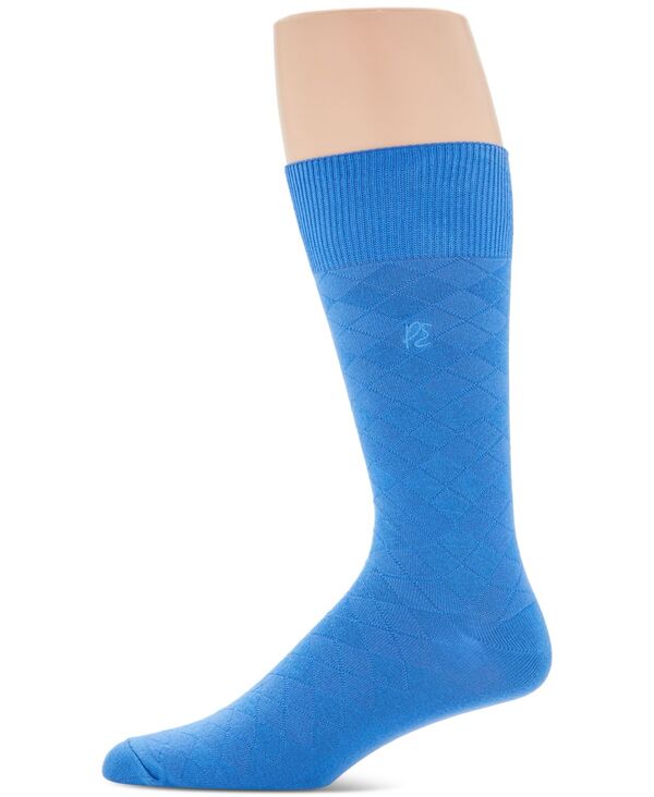 【送料無料】 ペリーエリス メンズ 靴下 アンダーウェア Men's Diamond Stitch Socks - 1 pk. Blue