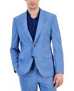 【送料無料】 フューゴ メンズ ジャケット・ブルゾン アウター Men's Modern-Fit Light Blue Superflex Suit Jacket Light Blue