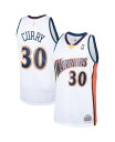 【送料無料】 ミッチェル ネス メンズ シャツ トップス Men 039 s Stephen Curry White Golden State Warriors 2009-10 Hardwood Classics Swingman Jersey White