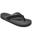 【送料無料】 スケッチャーズ メンズ サンダル シューズ Men's Tantric - Copano Comfort Flip-Flop Thong Sandals from Finish Line Black