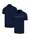 【送料無料】 レベルウェア メンズ ポロシャツ トップス Men's Navy New York Yankees Sector Batter Up Raglan...