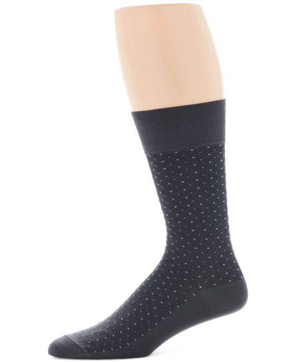 【送料無料】 ペリーエリス メンズ 靴下 アンダーウェア Perry Ellis Men's Socks Pin Dot Men's Socks Carbon