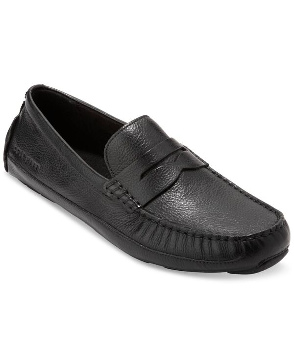 【送料無料】 コールハーン メンズ スリッポン・ローファー シューズ Men's Wyatt Slip-On Penny Drivers Black