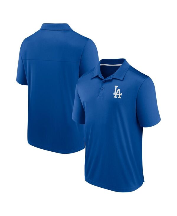【送料無料】 ファナティクス メンズ ポロシャツ トップス Men's Royal Los Angeles Dodgers Fitted Polo Shirt Royal