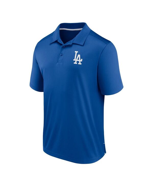 【送料無料】 ファナティクス メンズ ポロシャツ トップス Men's Royal Los Angeles Dodgers Fitted Polo Shirt Royal