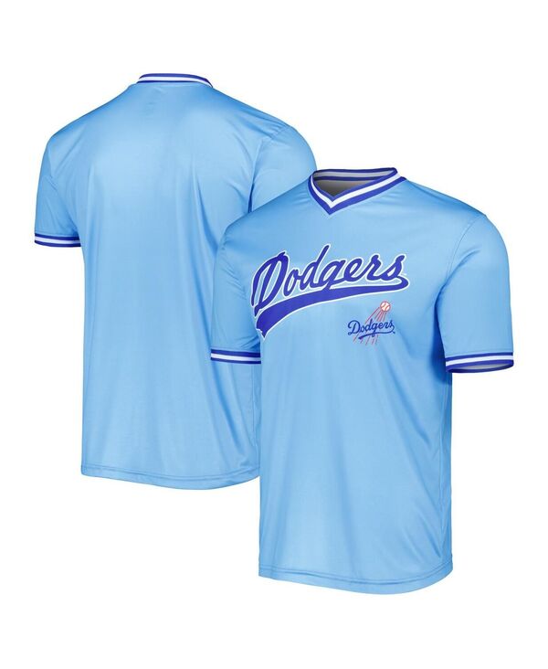 【送料無料】 スティッチーズ メンズ シャツ トップス Men's Light Blue Los Angeles Dodgers Cooperstown Collection Team Jersey Light Blue