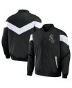 【送料無料】 ファナティクス メンズ ジャケット・ブルゾン アウター Men's Darius Rucker Collection By Black Chicago White Sox Baseball Raglan Full-Snap Jacket Black