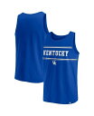 【送料無料】 ファナティクス メンズ タンクトップ トップス Men's Royal Kentucky Wildcats Stripe Block Tank T...
