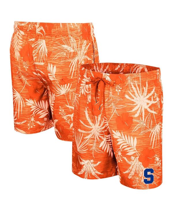 【送料無料】 コロシアム メンズ ハーフパンツ・ショーツ 水着 Men's Orange Syracuse Orange What Else is New Swim Shorts Orange