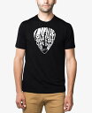 【送料無料】 エルエーポップアート メンズ シャツ トップス Men's Short Sleeves Premium Blend Word Art T-shir...