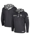 yz RVA Y p[J[EXEFbg t[fB[ AE^[ Men's Charcoal Kentucky Wildcats OHT Military-Inspired Appreciation Digi Camo Quarter-Zip Hoodie Charcoal