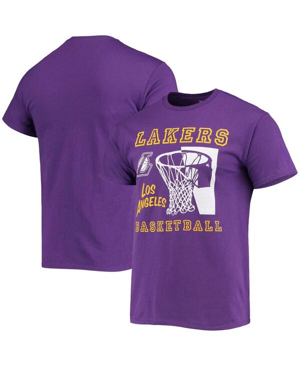 【送料無料】 ジャンクフード メンズ Tシャツ トップス Men 039 s Purple Los Angeles Lakers Slam Dunk T-shirt Purple