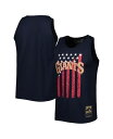 【送料無料】 ミッチェル&ネス メンズ タンクトップ トップス Men's Navy San Francisco Giants Cooperstown Collection Stars and Stripes Tank Top Navy