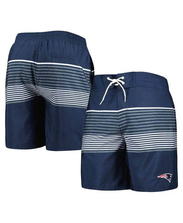 【送料無料】 カール バンクス メンズ ハーフパンツ・ショーツ 水着 Men's Navy New England Patriots Coastline Volley Swim Shorts Navy