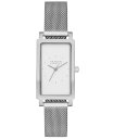 yz XJ[Q fB[X rv ANZT[ Women's Hagen Quartz Three Hand Silver-Tone Stainless Steel Watch 22mm Silver