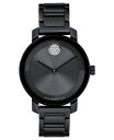 yz oh fB[X rv ANZT[ Women's Swiss Bold Evolution 2.0 Black Ceramic Bracelet Watch 34mm Black