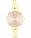 yz JoNC fB[X rv ANZT[ Women's Joyful Gold-Tone Stainless Steel Bangle Bracelet Watch 30mm Gold