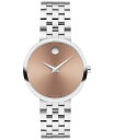 モバド 【送料無料】 モバド レディース 腕時計 アクセサリー Women's Museum Classic Swiss Quartz Stainless Steel 29.9mm Watch Silver-tone