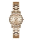 yz QX fB[X rv ANZT[ Women's Analog Rose Gold-Tone Stainless Steel Watch 32mm Rose Gold Tone