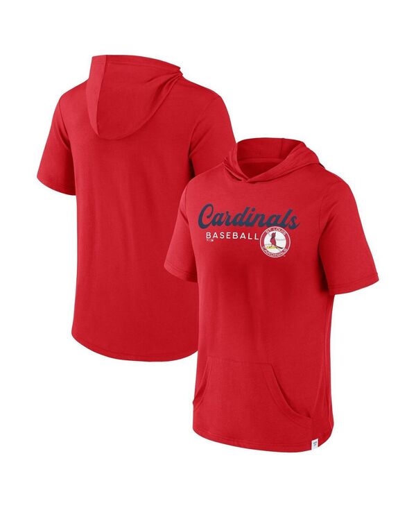 ReVida ŷԾŹ㤨֥եʥƥ   ѡå ѡ Fanatics Men's Red St. Louis Cardinals Offensive Strategy Short Sleeve Pullover Hoodie Red åɡפβǤʤ11,480ߤˤʤޤ