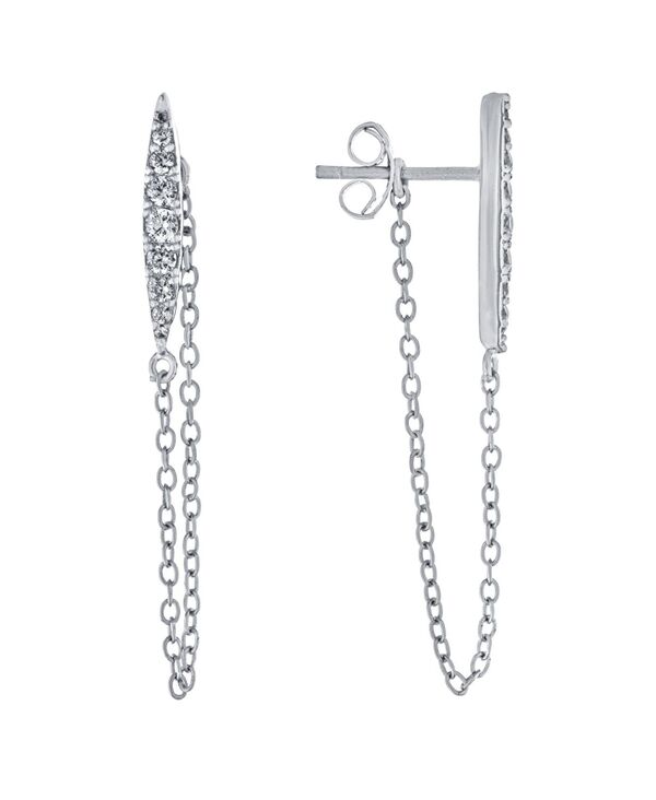 ̵ 㡼 ٥ˡ ǥ ԥ ꡼ Cubic Zirconia Front Back Pos...