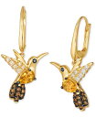 【送料無料】 ル ヴァン レディース ピアス・イヤリング アクセサリー Cinnamon Citrine (3/4 ct. t.w.) Nude Diamond...