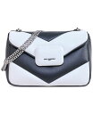 yz J[ K[tFh fB[X V_[obO obO Fleur Small Quilted Shoulder Bag Black/wht