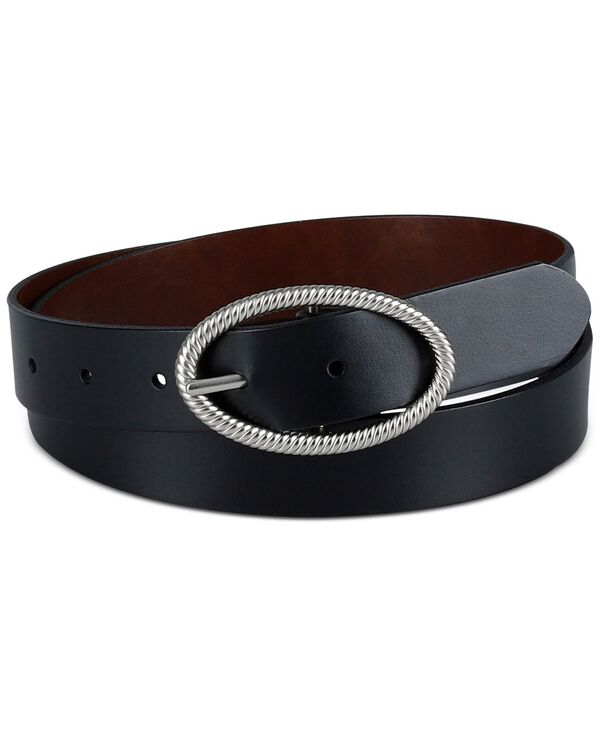 リーバイス 【送料無料】 リーバイス レディース ベルト アクセサリー Women's Two-In-One Twisted-Buckle Reversible Belt Black/brown