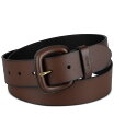 リーバイス 【送料無料】 リーバイス レディース ベルト アクセサリー Women's Leather Wrapped Buckle Belt Brown