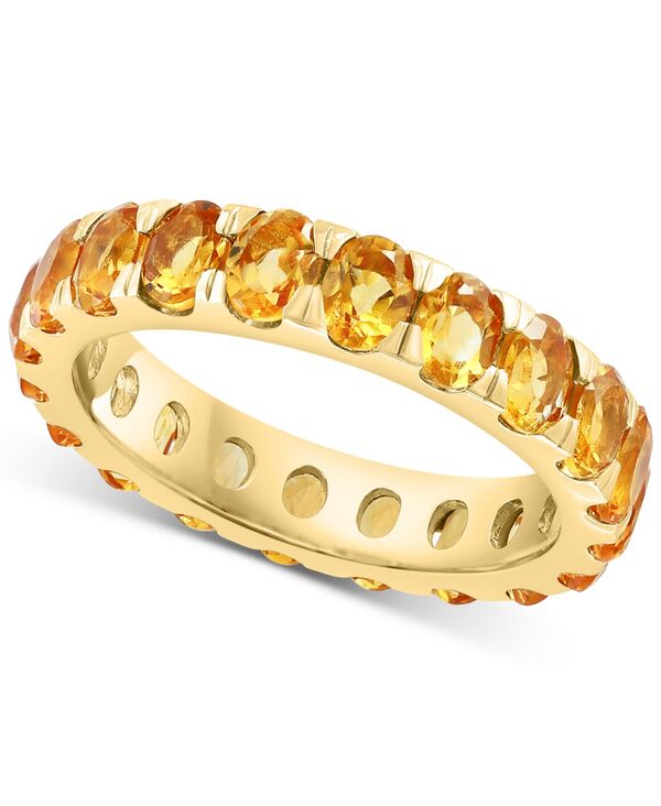 yz GtB[ fB[X O ANZT[ EFFY&reg; Citrine Oval Eternity Band (3-1/4 ct. t.w) in 14k Gold Yellow Gold