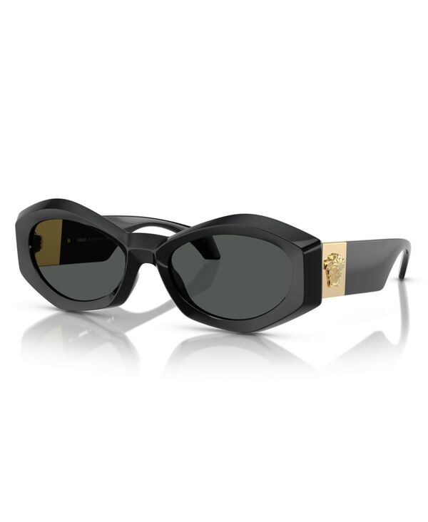 ヴェルサーチ 【送料無料】 ヴェルサーチ レディース サングラス・アイウェア アクセサリー Women's Sunglasses Ve4466U Black