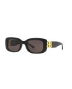 【送料無料】 バレンシアガ レディース サングラス・アイウェア アクセサリー Women's Sunglasses Bb0310Sk 6E000317 Blac...